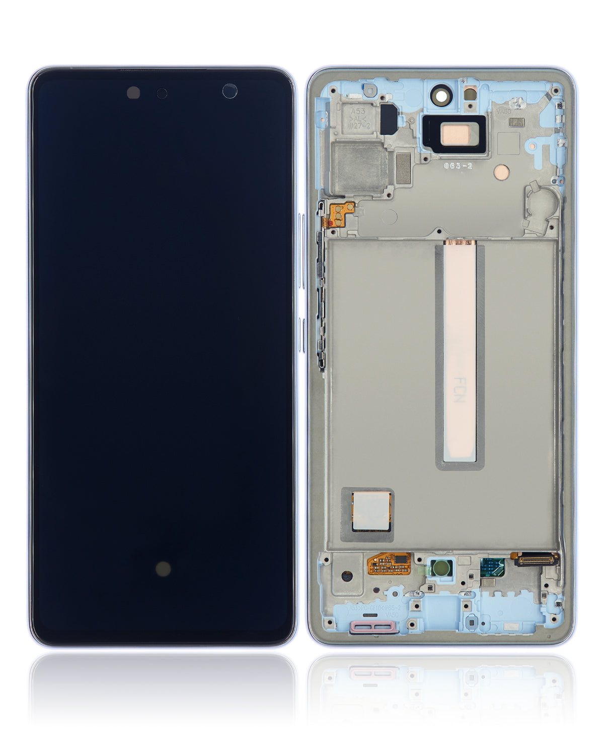 OLED Assembly With Frame For Samsung Galaxy A53 5G (A536 / 2022) (Refurbished) (Blue) - product image 7