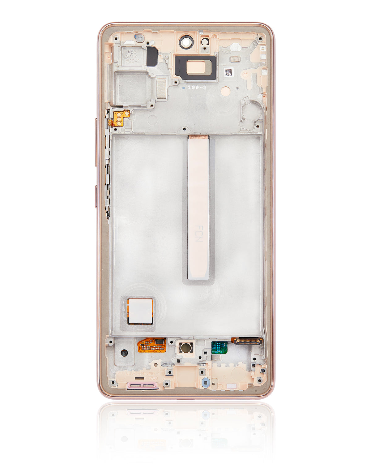 OLED Assembly With Frame For Samsung Galaxy A53 5G ( A536 / 2022) (Refurbished) (Peach) - product image 9