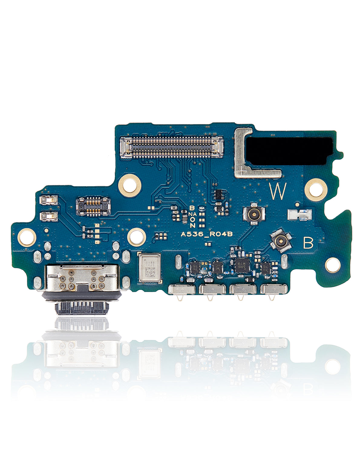 Charging Port Board With Sim Card Reader For Samsung Galaxy A53 5G (A536 / 2022) (Premium) - product image 3