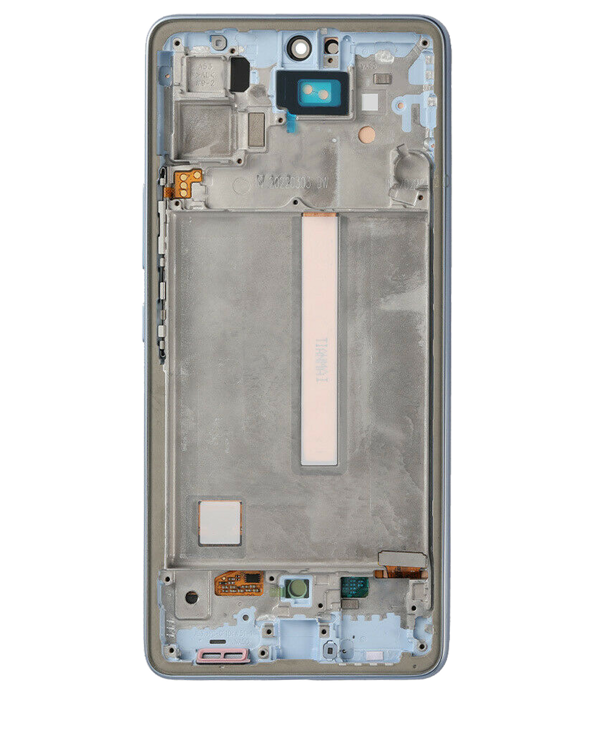 OLED Assembly With Frame For Samsung Galaxy A53 5G (A536 / 2022) (Service Pack) (Blue) - product image 3