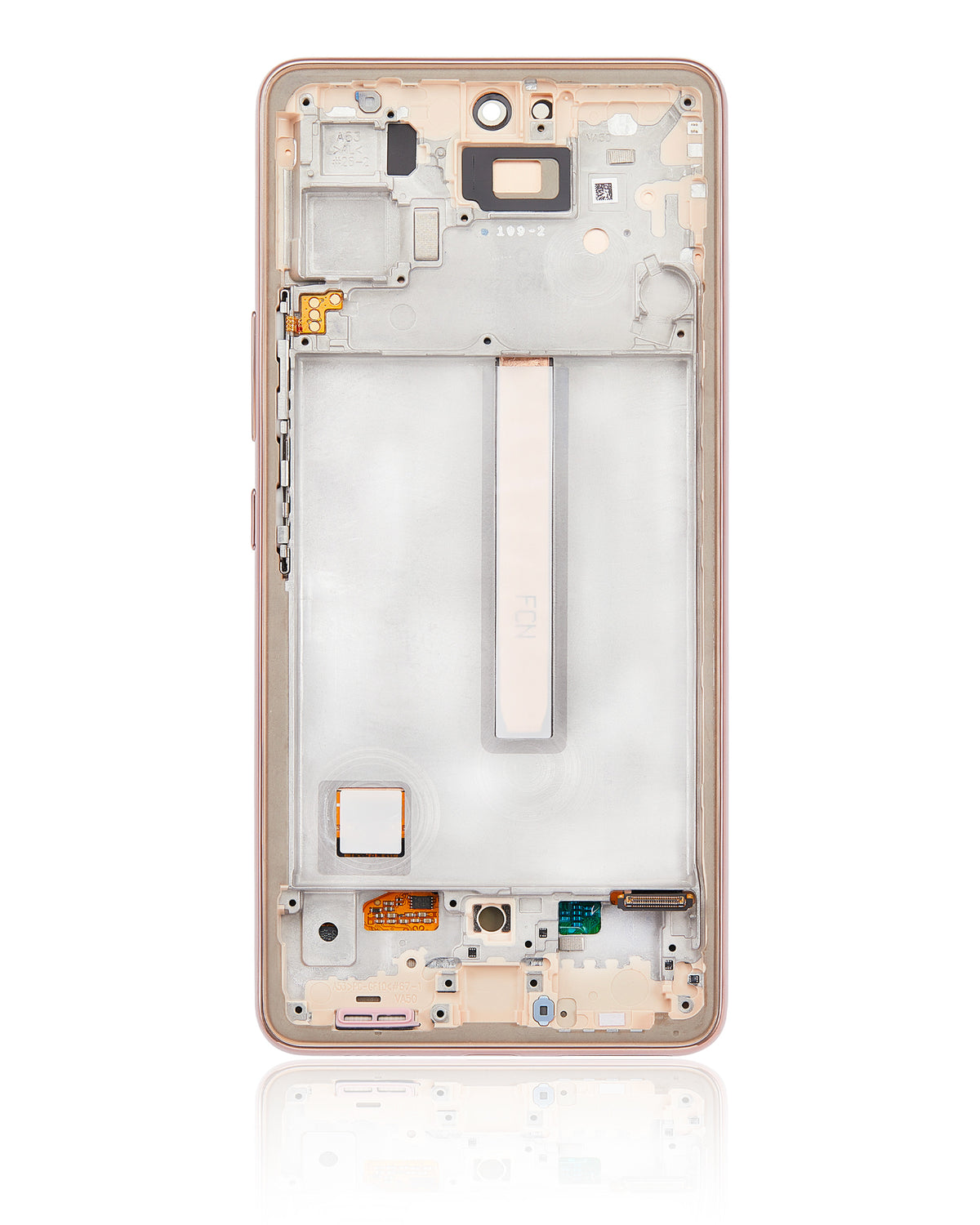 OLED Assembly With Frame For Samsung Galaxy A53 5G (A536 / 2022) (Service Pack) (Peach) - product image 7