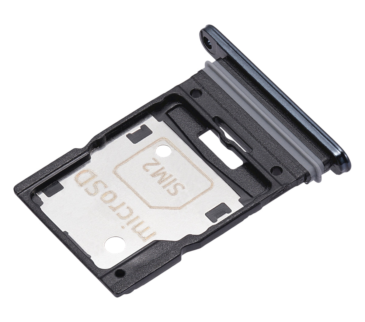 Dual Sim Card Tray For Samsung Galaxy A53 5G (A536 / 2022) (Black) - product image 5