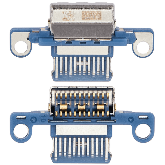 Charging Port Only For iPad 10 (2022) (Soldering Required) (Blue) (10 Pack)