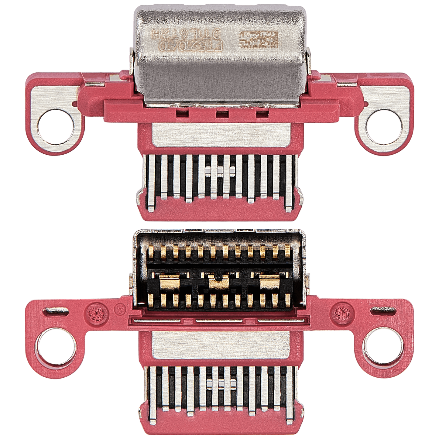 Charging Port Only For iPad 10 (2022) (Soldering Required) (Pink) (10 Pack)