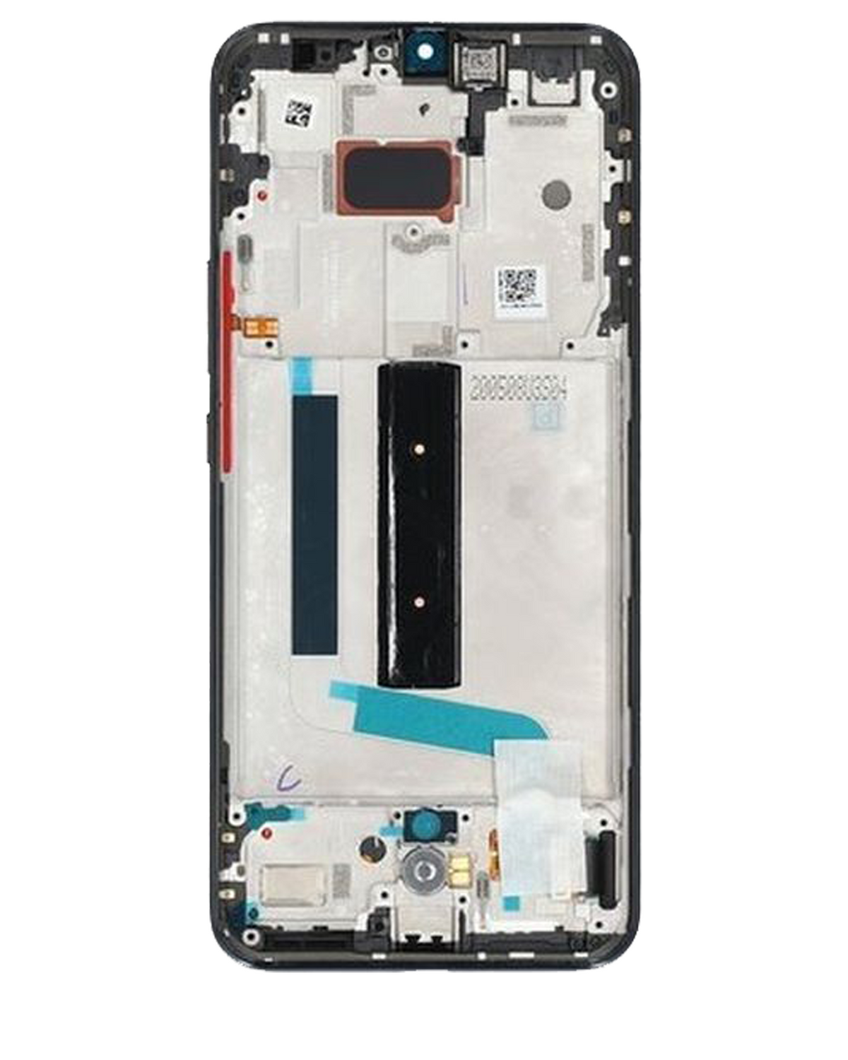 LCD Assembly With Frame For Xiaomi Mi 10 Lite 5G (Aftermarket: Incell) (Cosmic Gray) - repair part close detail image SKU 107082113401 - image 8