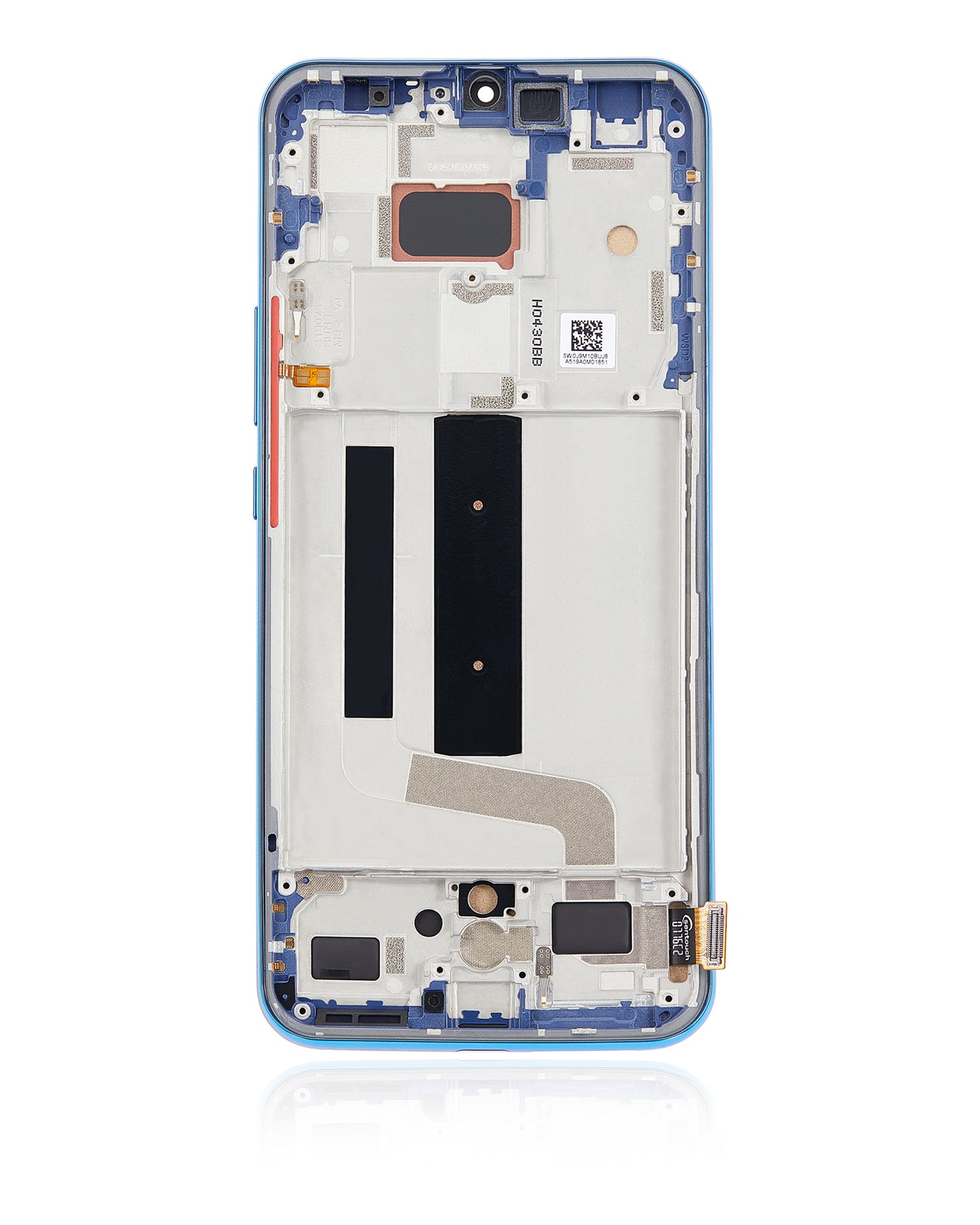 LCD Assembly With Frame For Xiaomi Mi 10 Lite 5G (Aftermarket: Incell) (Aurora Blue) - replacement part product image SKU 107082113402 - image 9