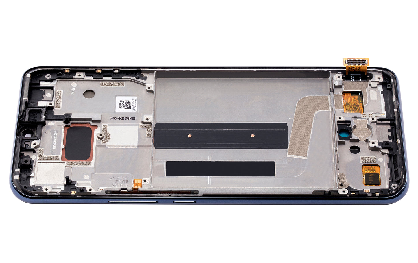 OLED Assembly With Frame For Xiaomi Mi 10 Lite 5G (Aftermarket Plus) (Cosmic Gray) - service part product photo SKU 107082113403 - image 5