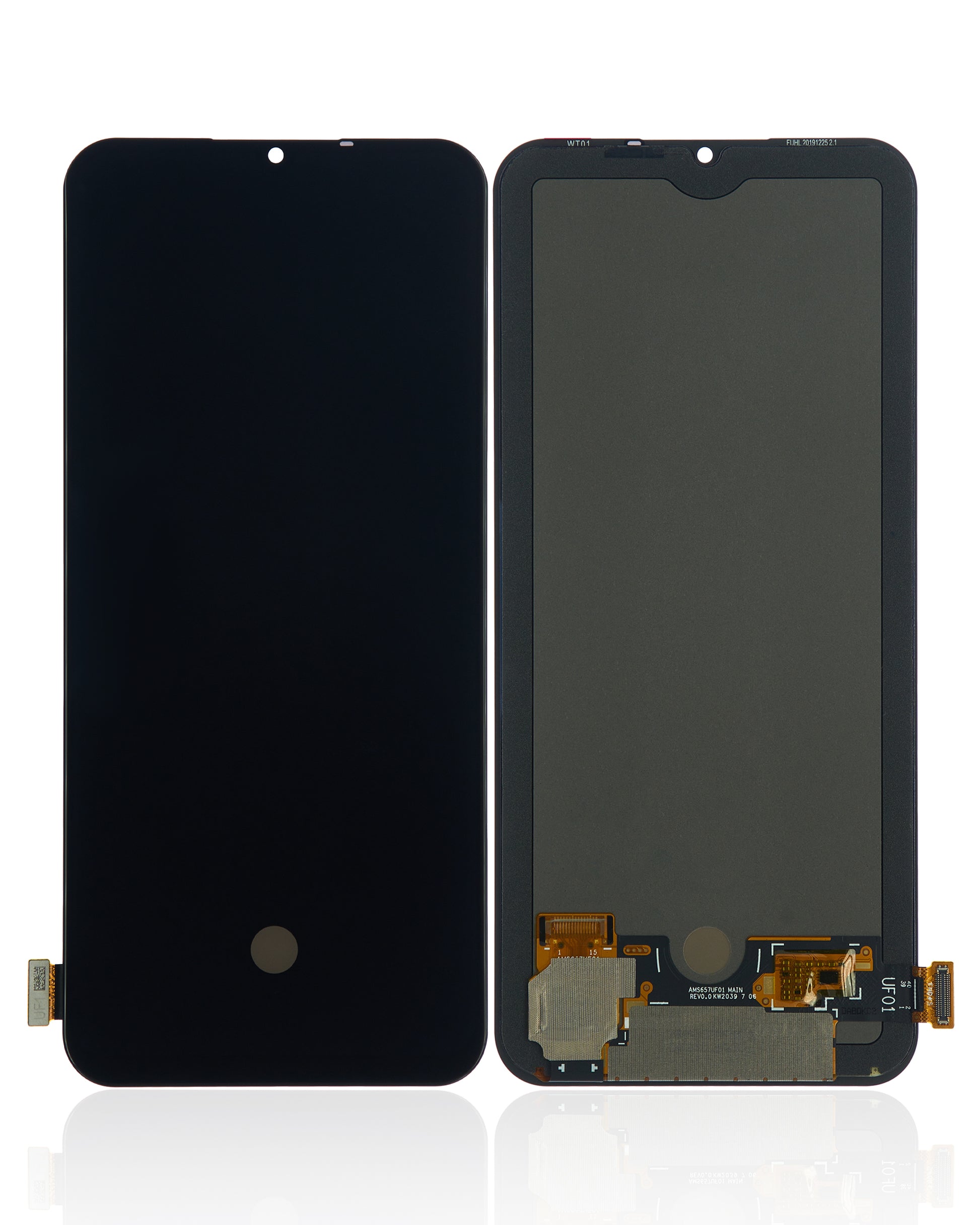 OLED Assembly Without Frame For Xiaomi Mi 10 Lite 5G (Refurbished) (All Colors) - replacement component listing image SKU 107082113404 - image 7