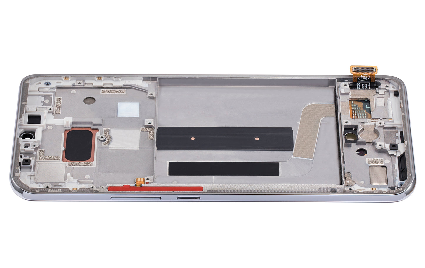 OLED Assembly With Frame For Xiaomi Mi 10 Lite 5G (Aftermarket Plus) (Dream White) - service part product photo SKU 107082113406 - image 5