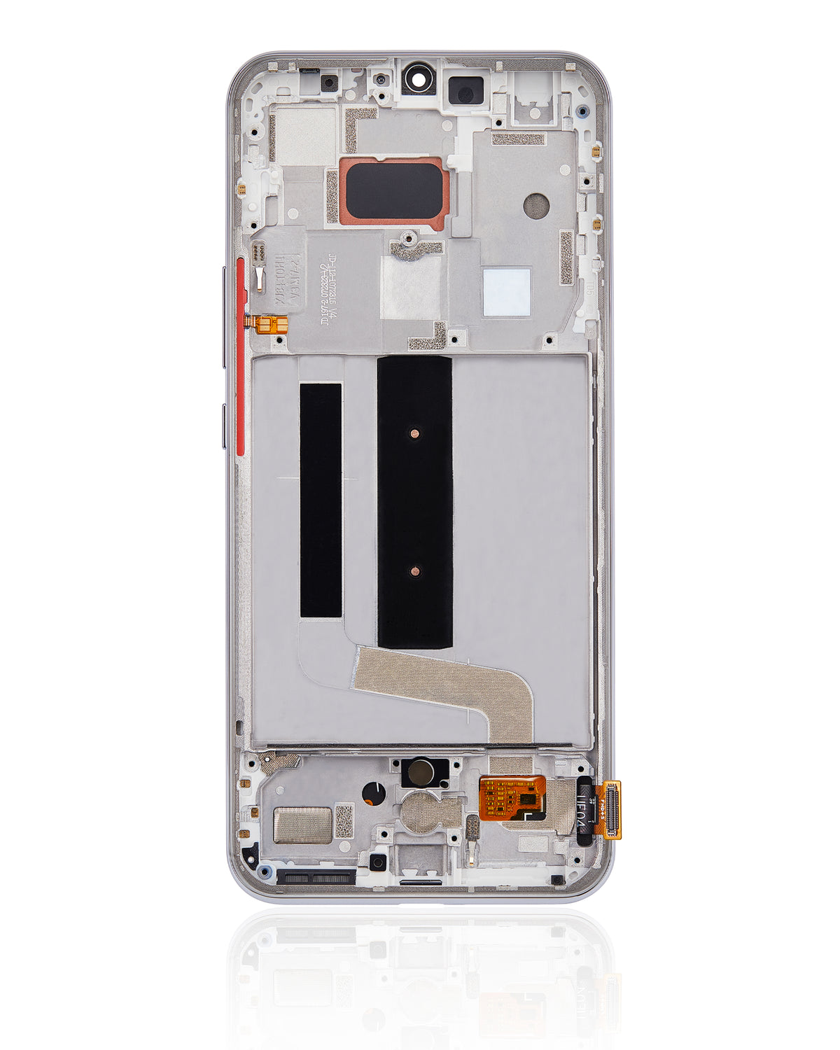 OLED Assembly With Frame For Xiaomi Mi 10 Lite 5G (Refurbished) (Dream White) - compatible device spare part image SKU 107082113407 - image 3