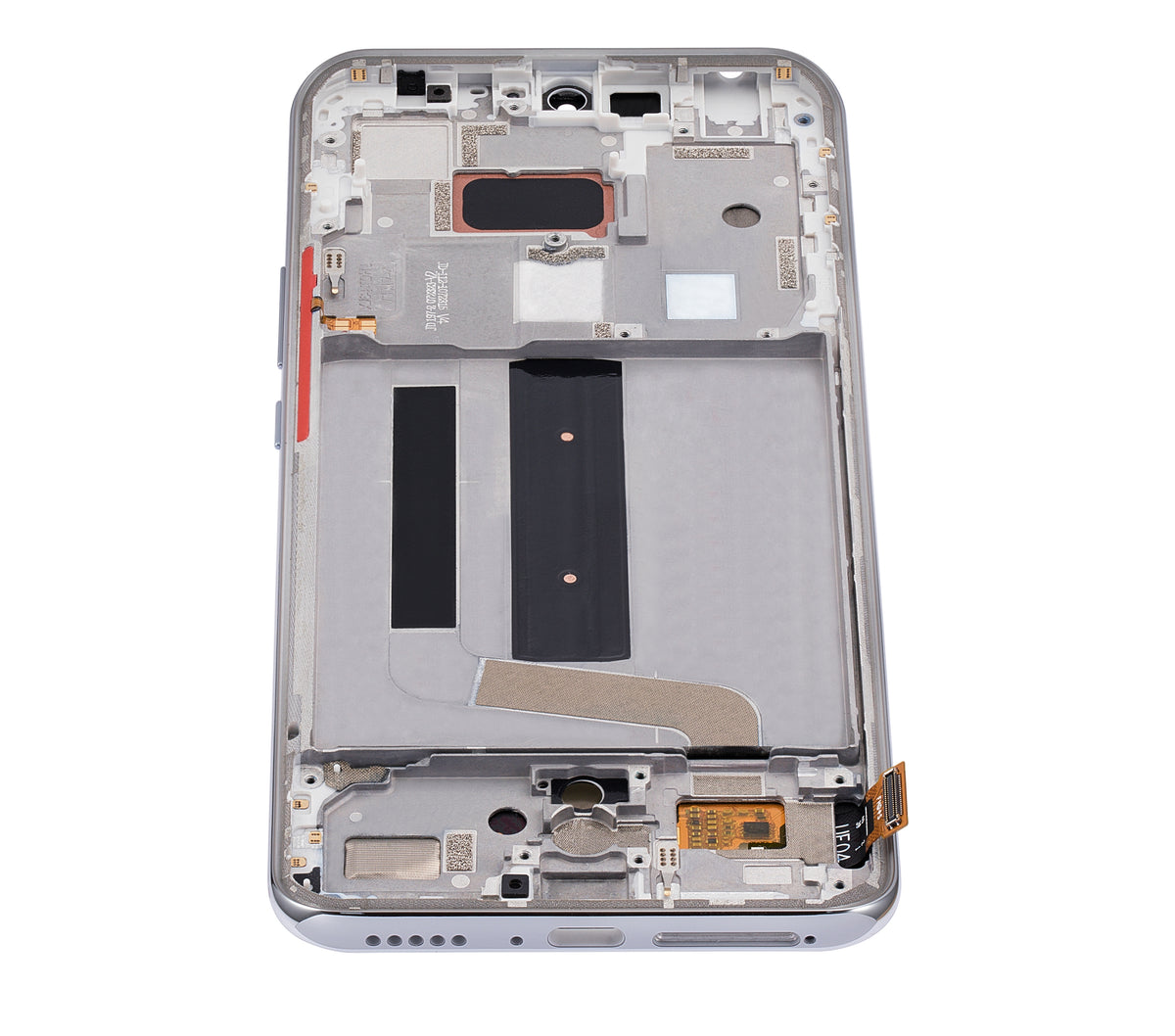 OLED Assembly With Frame For Xiaomi Mi 10 Lite 5G (Refurbished) (Dream White) - compatible device spare part image SKU 107082113407 - image 11