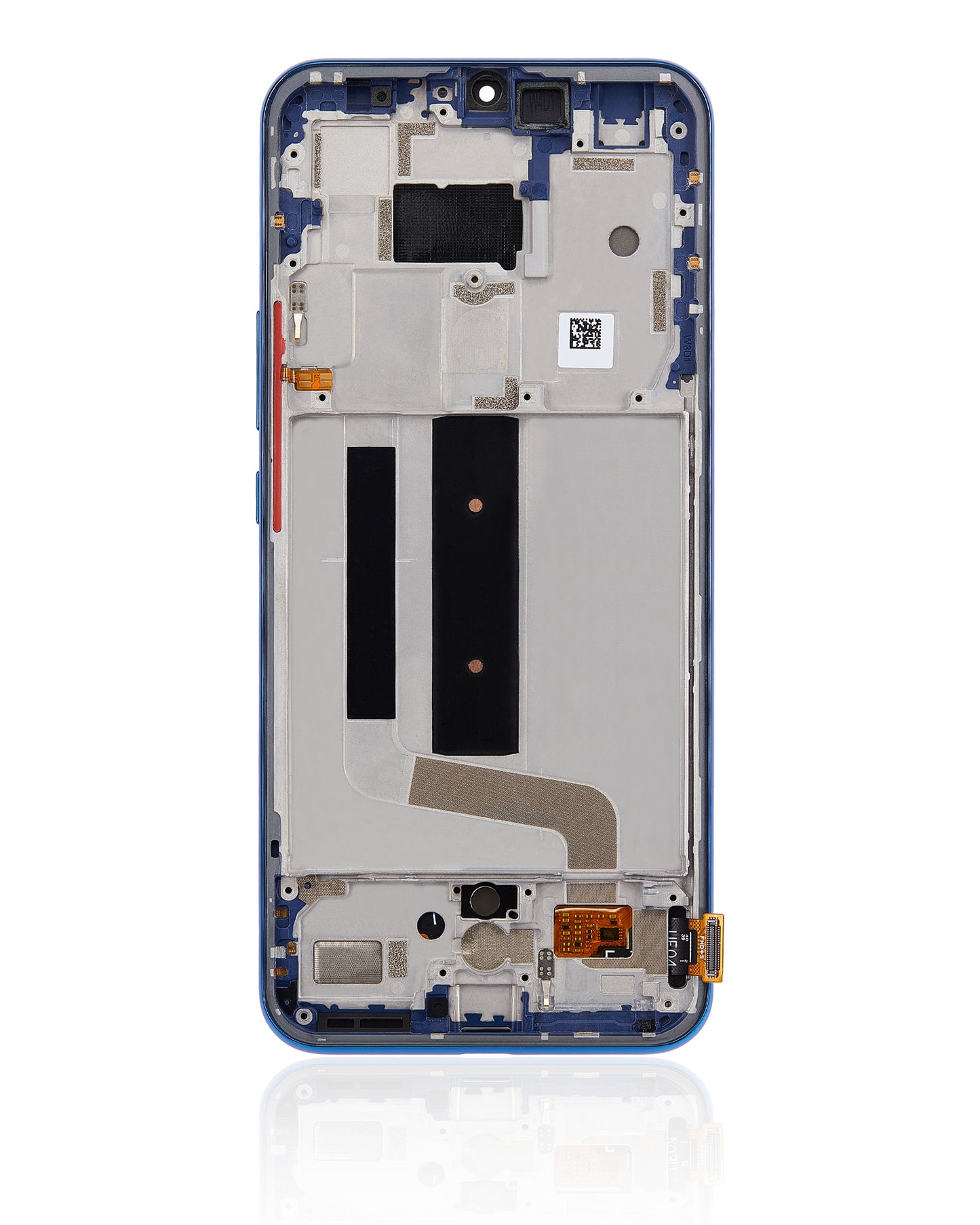 OLED Assembly With Frame For Xiaomi Mi 10 Lite 5G (Refurbished) (Aurora Blue) - repair part close detail image SKU 107082113408 - image 8
