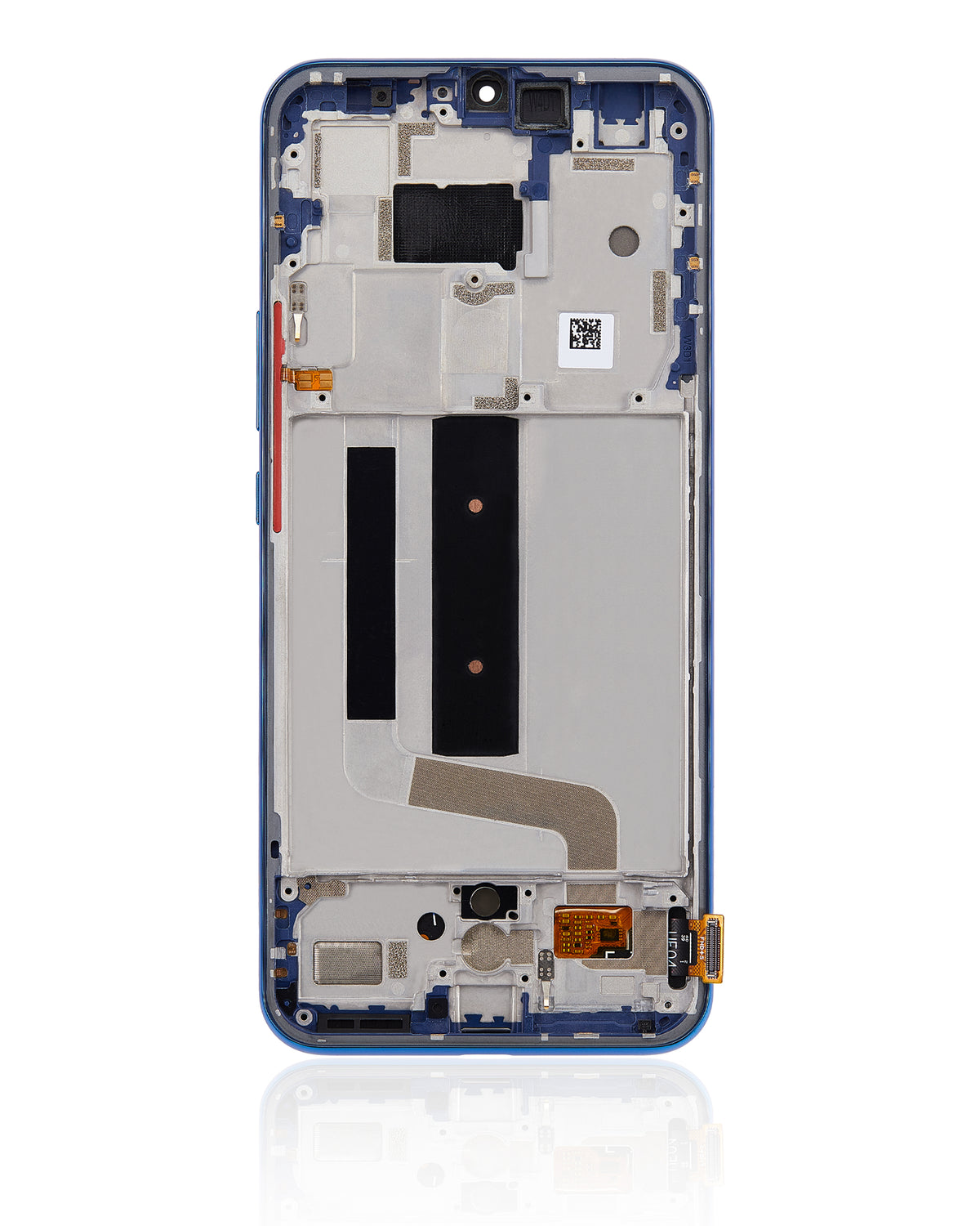 OLED Assembly With Frame For Xiaomi Mi 10 Lite 5G (Refurbished) (Aurora Blue) - repair part close detail image SKU 107082113408 - image 8