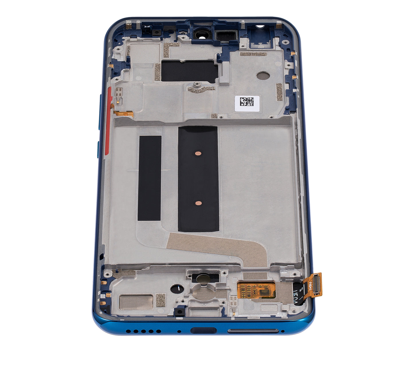 OLED Assembly With Frame For Xiaomi Mi 10 Lite 5G (Refurbished) (Aurora Blue) - repair component detail image SKU 107082113408 - image 2