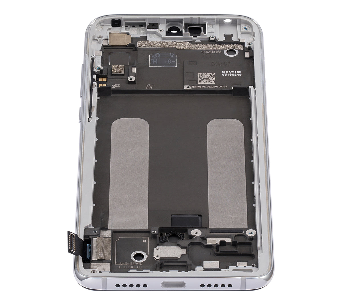 LCD Assembly With Frame For Xiaomi Mi 9 Lite / CC9 (Aftermarket: Incell) (Pearl White) - repair component detail image SKU 107082113502 - image 2