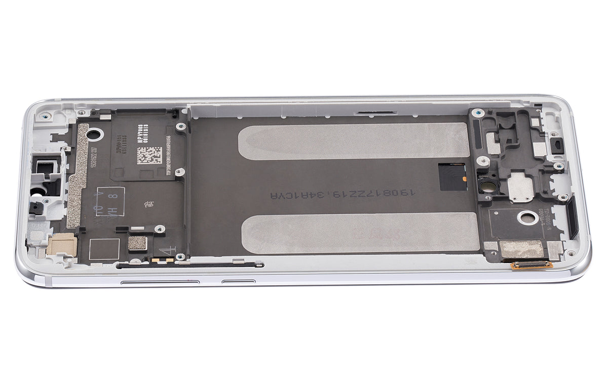 OLED Assembly With Frame For Xiaomi Mi 9 Lite / CC9 (Aftermarket Plus) (Pearl White) - mobile repair replacement component SKU 107082113504 - image 4