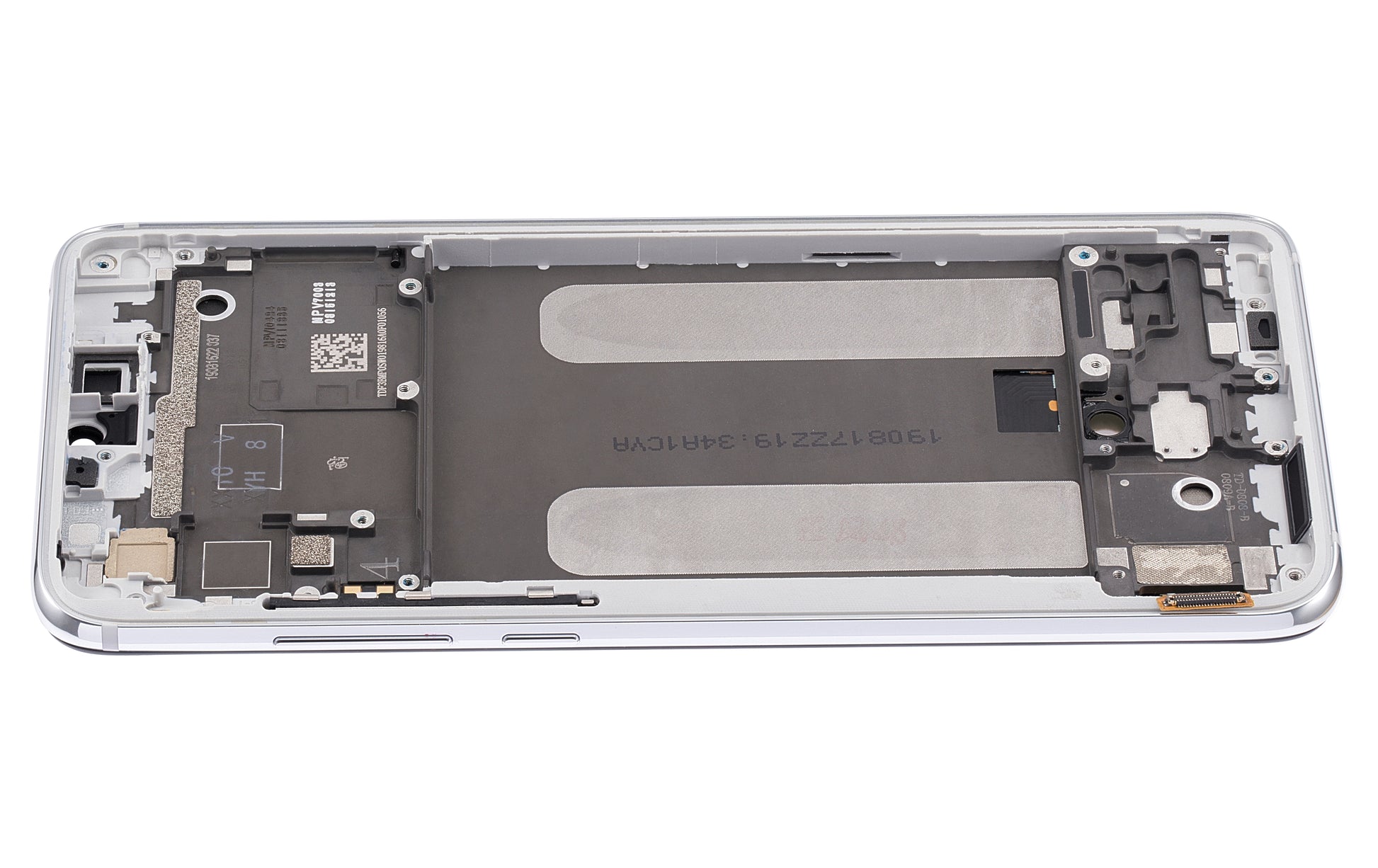OLED Assembly With Frame For Xiaomi Mi 9 Lite / CC9 (Aftermarket Plus) (Pearl White) - mobile repair replacement component SKU 107082113504 - image 4