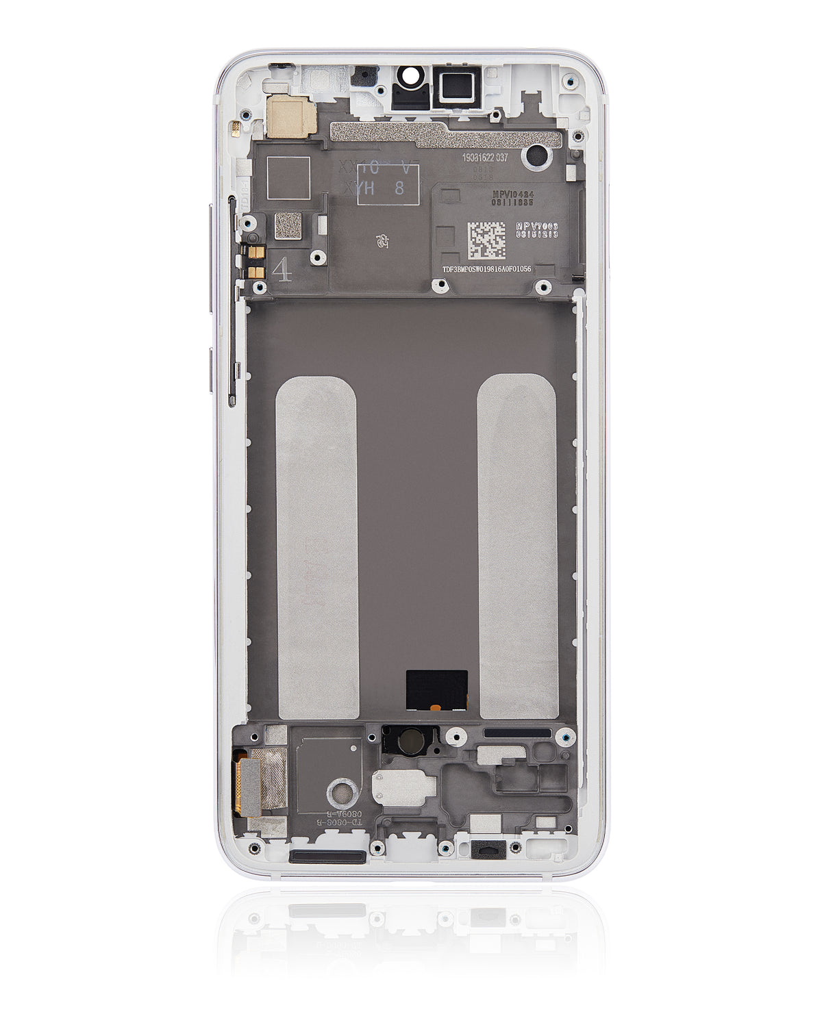 OLED Assembly With Frame For Xiaomi Mi 9 Lite / CC9 (Aftermarket Plus) (Pearl White) - repair part close detail image SKU 107082113504 - image 8