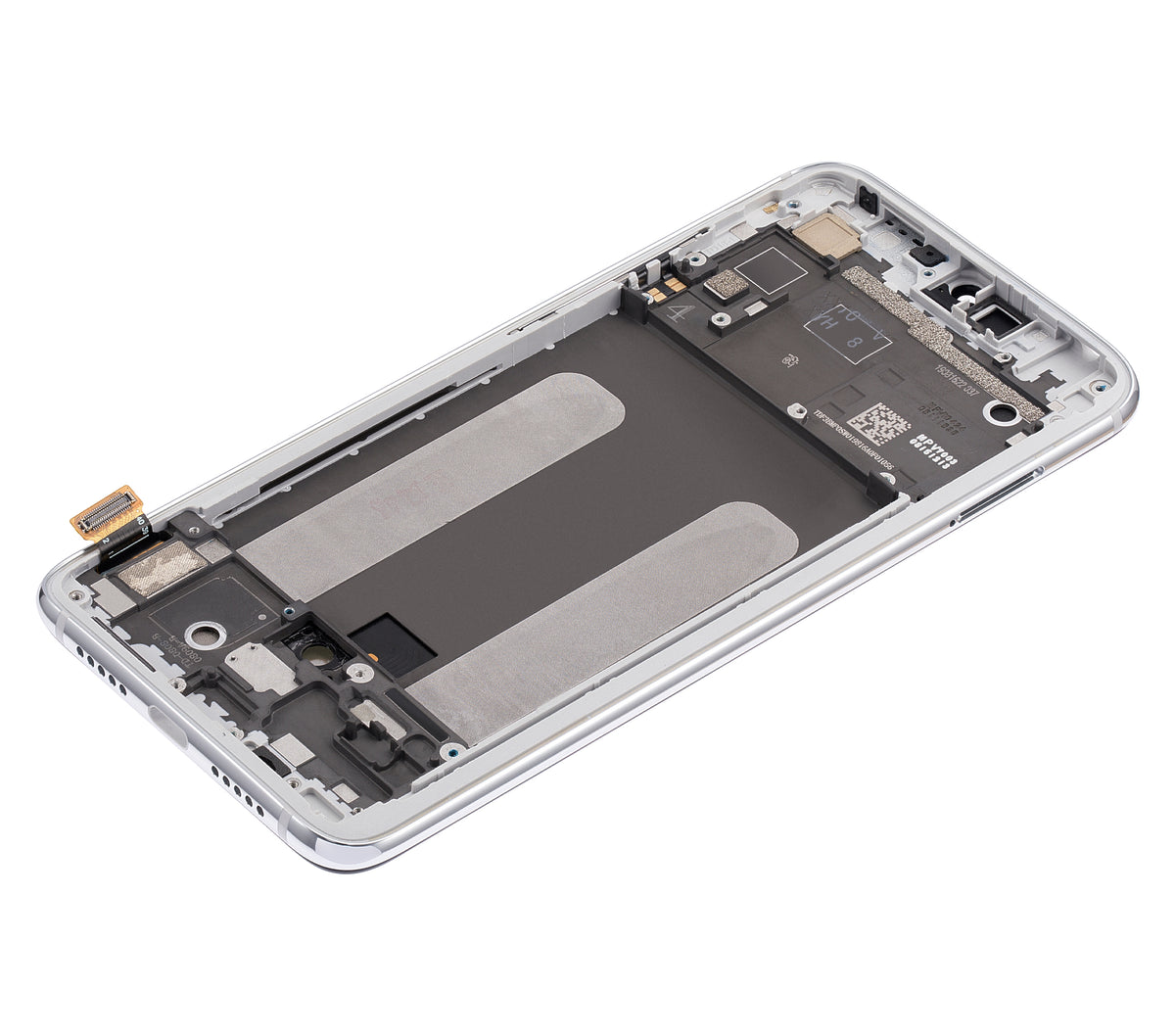 OLED Assembly With Frame For Xiaomi Mi 9 Lite / CC9 (Aftermarket Plus) (Pearl White) - repair component detail image SKU 107082113504 - image 10