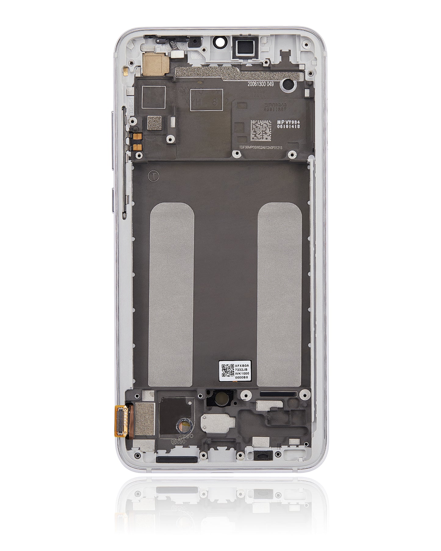 OLED Assembly With Frame For Xiaomi Mi 9 Lite / CC9 (Refurbished) (Pearl White) - repair part close detail image SKU 107082113505 - image 8