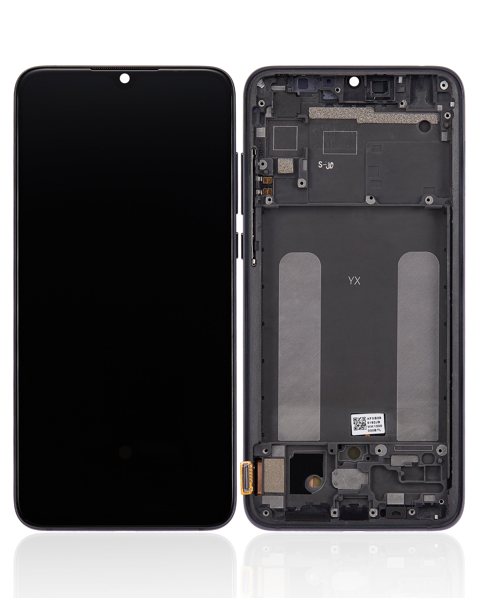 OLED Assembly With Frame For Xiaomi Mi 9 Lite / CC9 (Refurbished) (Onyx Gray) - device repair spare component image SKU 107082113506 - image 6