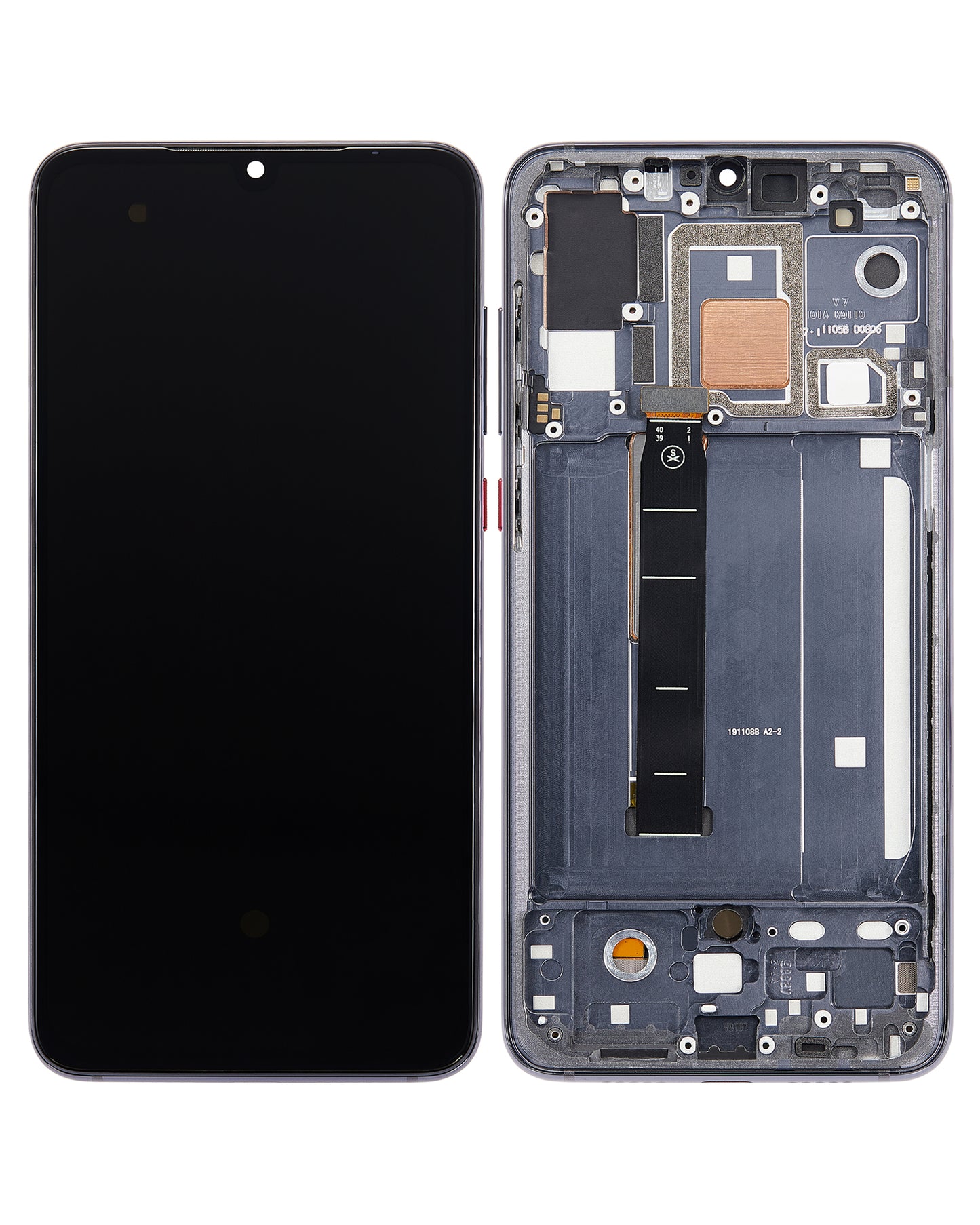 OLED Assembly With Frame For Xiaomi Mi 9 Pro (Refurbished) (Titanium Black) - device repair spare component image SKU 107082113602 - image 6