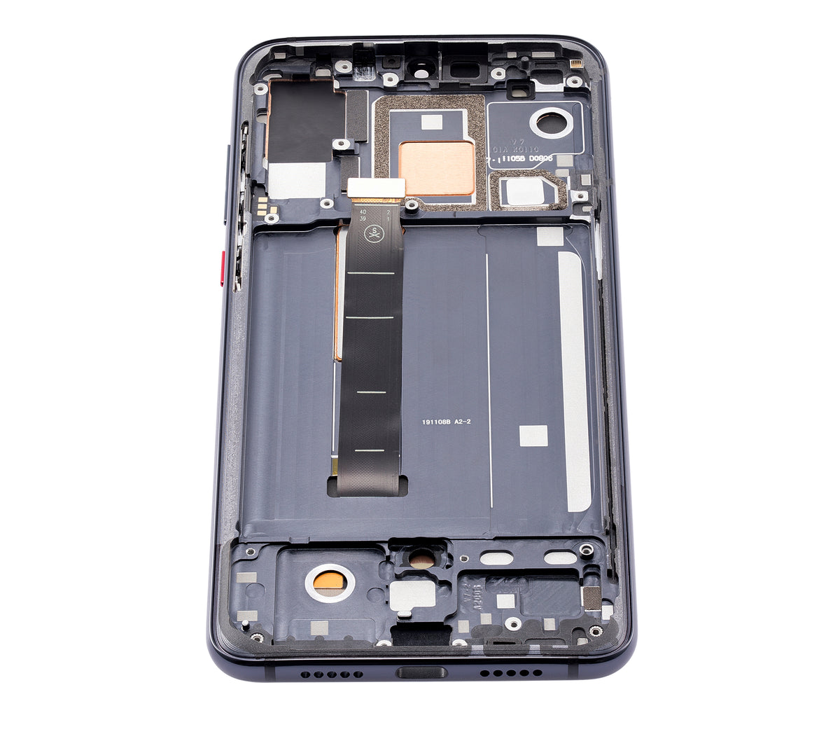 OLED Assembly With Frame For Xiaomi Mi 9 Pro (Refurbished) (Titanium Black) - compatible device spare part image SKU 107082113602 - image 3