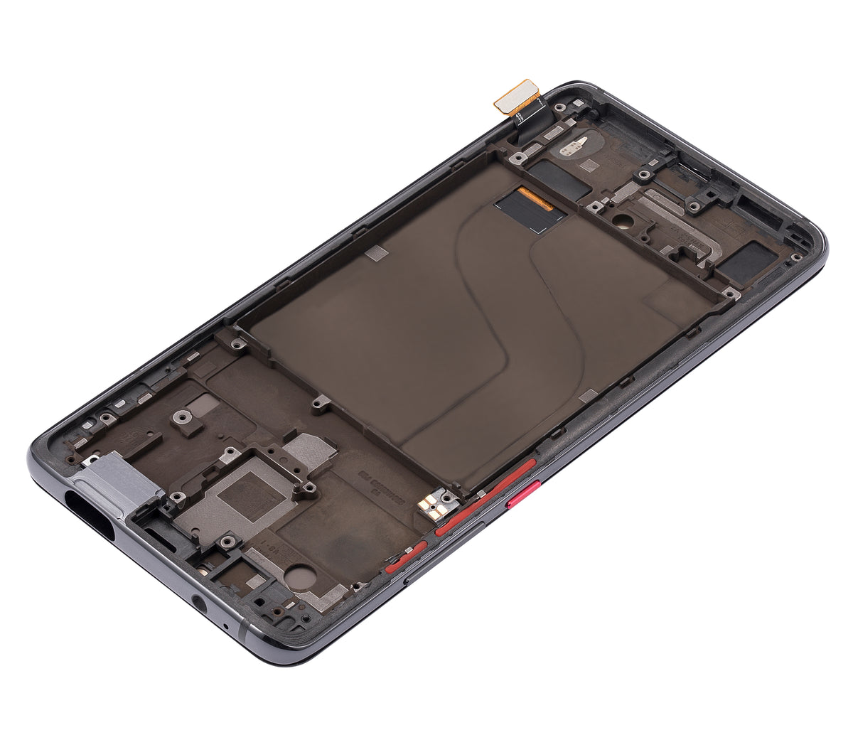 OLED Assembly With Frame For Xiaomi Mi 9T / 9T Pro / K20 / K20 Pro (Aftermarket Plus) (Carbon Black) - repair component detail image SKU 107082114504 - image 10