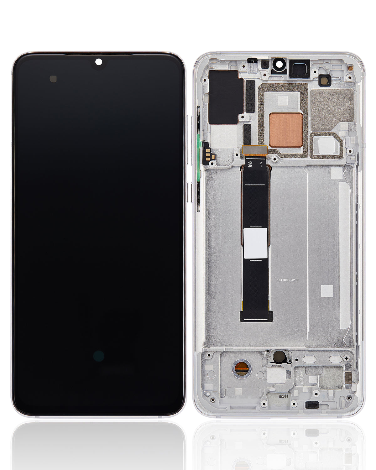 OLED Assembly With Frame For Xiaomi Mi 9 Pro (Refurbished) (Dream White) - device repair spare component image SKU 107082114510 - image 6