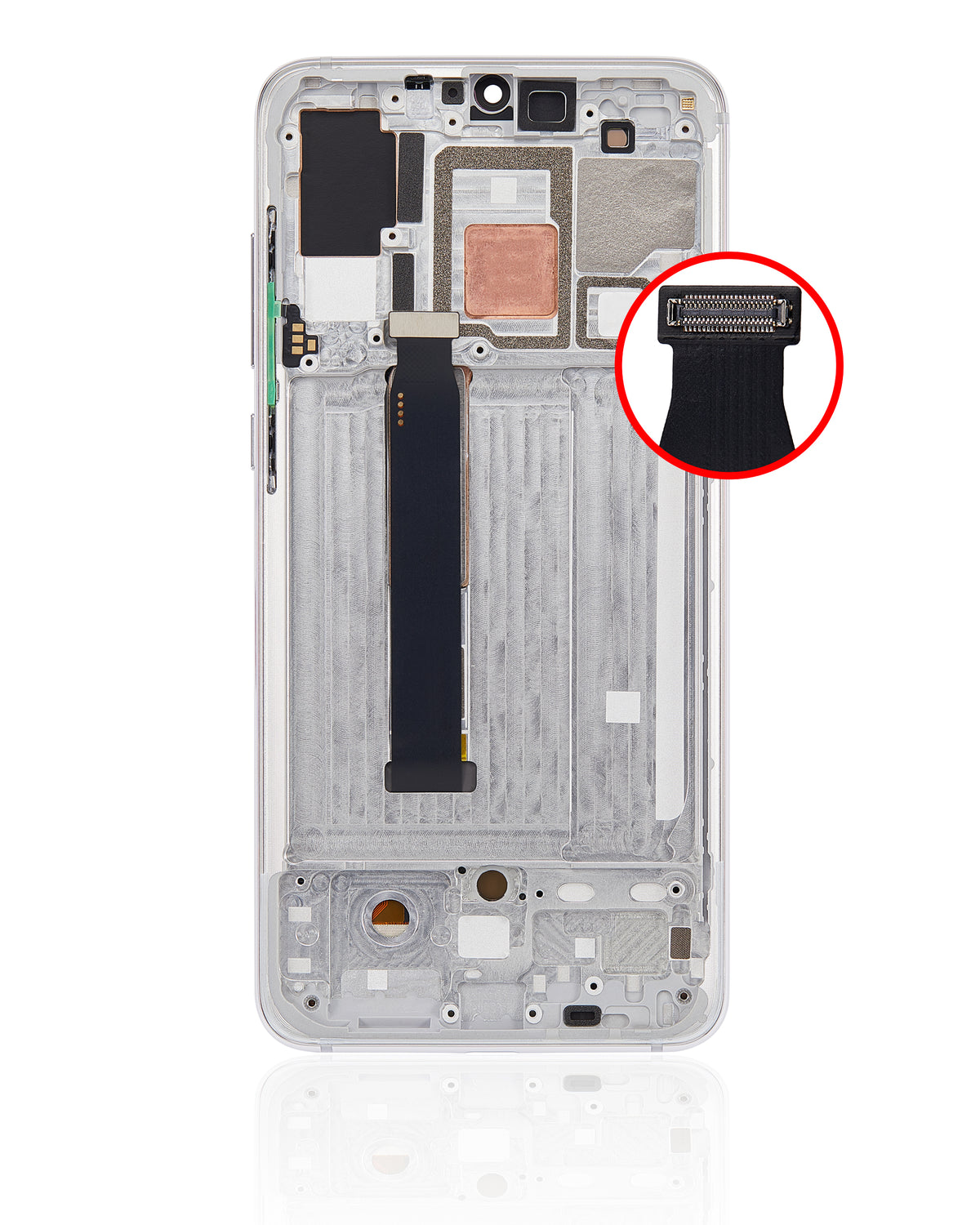 LCD Assembly With Frame For Xiaomi Mi 9 Pro (Aftermarket: Incell) (Dream White) - repair part close detail image SKU 107082114512 - image 8