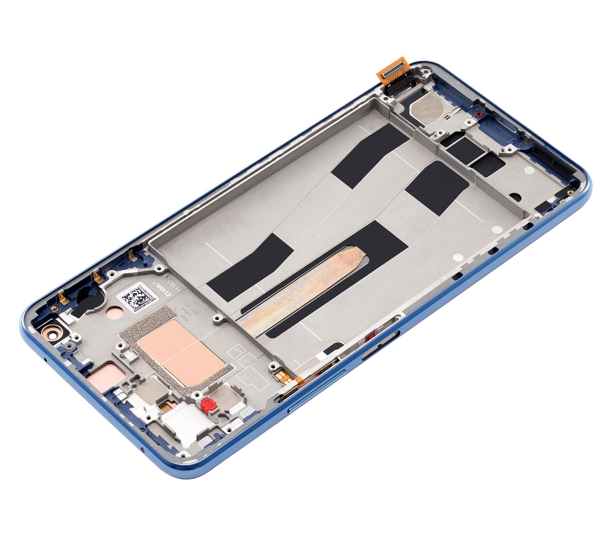 OLED Assembly With Frame For Xiaomi Mi 11 Lite / Xiaomi Mi 11 Lite 5G (Aftermarket Plus) (Bubblegum Blue) - repair component detail image SKU 107082114602 - image 10