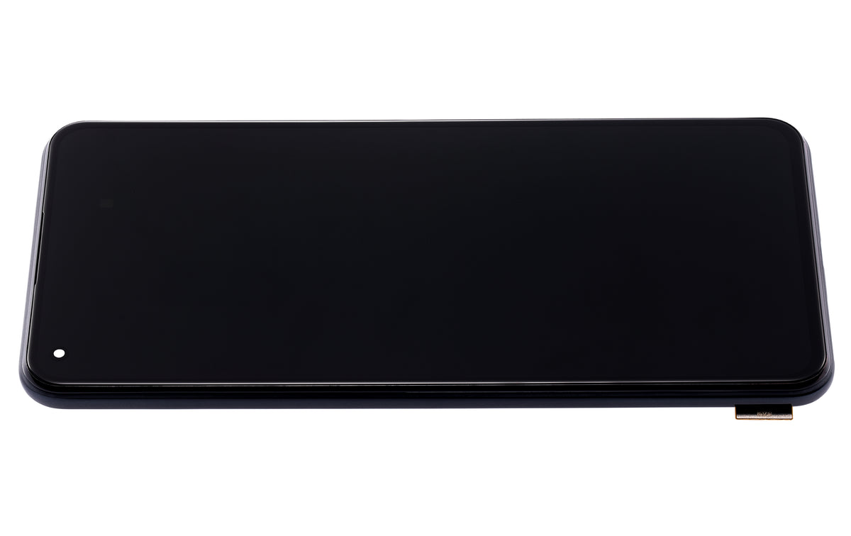 OLED Assembly With Frame For Xiaomi Mi 11 Lite / Xiaomi Mi 11 Lite 5G (Refurbished) ( Boba Black) - mobile repair replacement component SKU 107082114603 - image 4