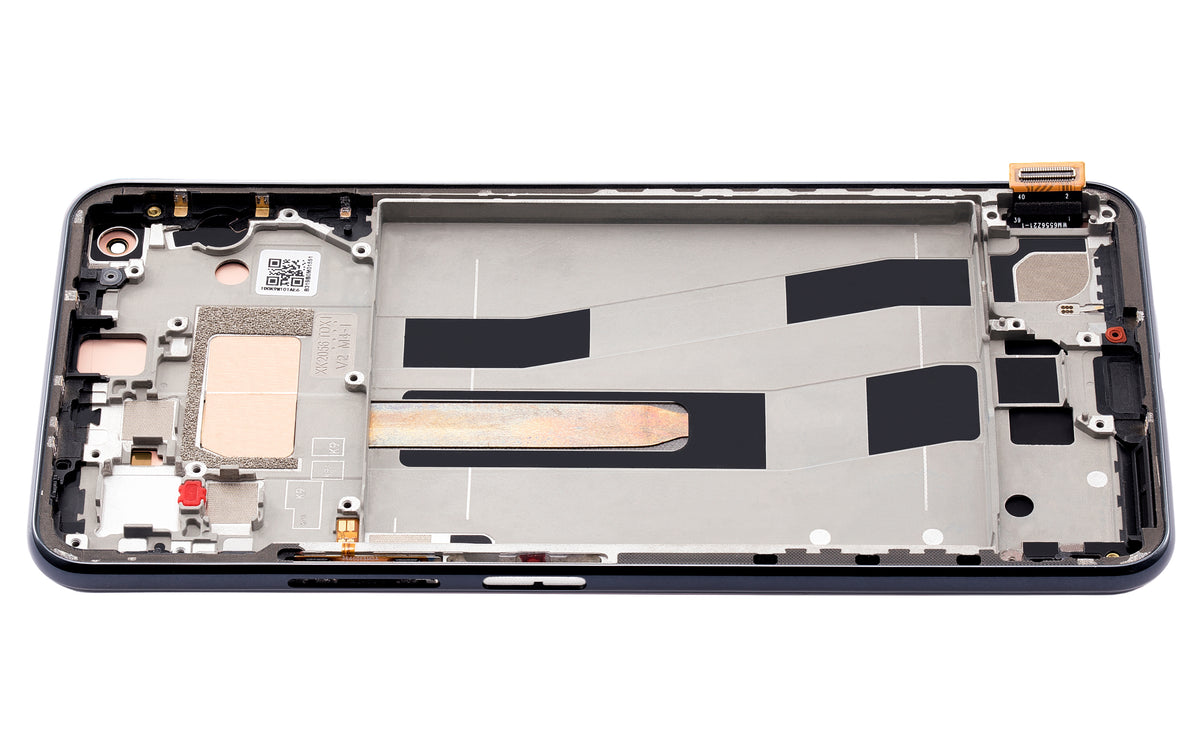 OLED Assembly With Frame For Xiaomi Mi 11 Lite / Xiaomi Mi 11 Lite 5G (Refurbished) ( Boba Black) - service part product photo SKU 107082114603 - image 5