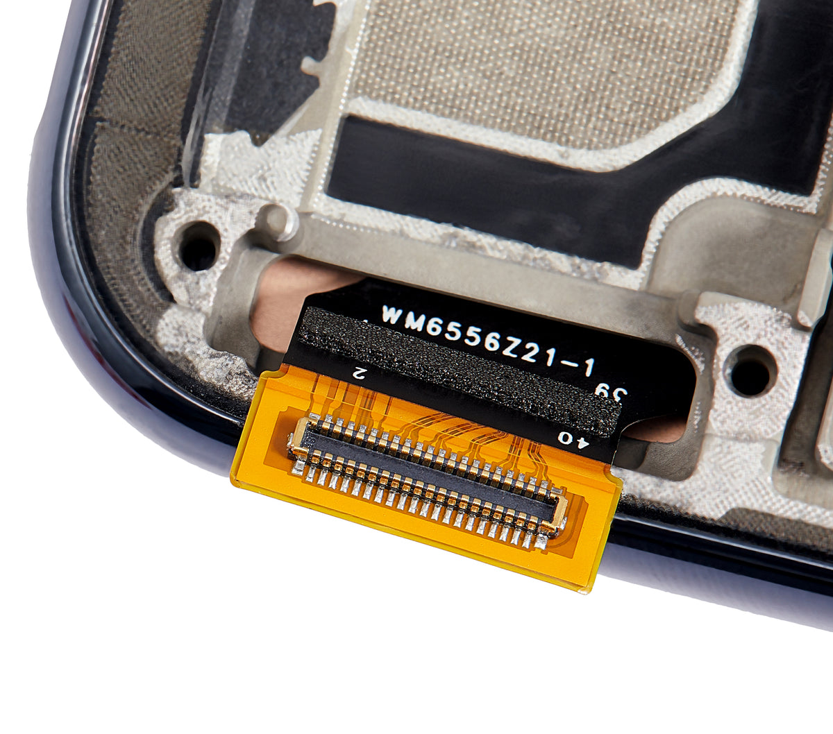 OLED Assembly With Frame For Xiaomi Mi 11 Lite / Xiaomi Mi 11 Lite 5G (Refurbished) ( Boba Black) - compatible device spare part image SKU 107082114603 - image 3