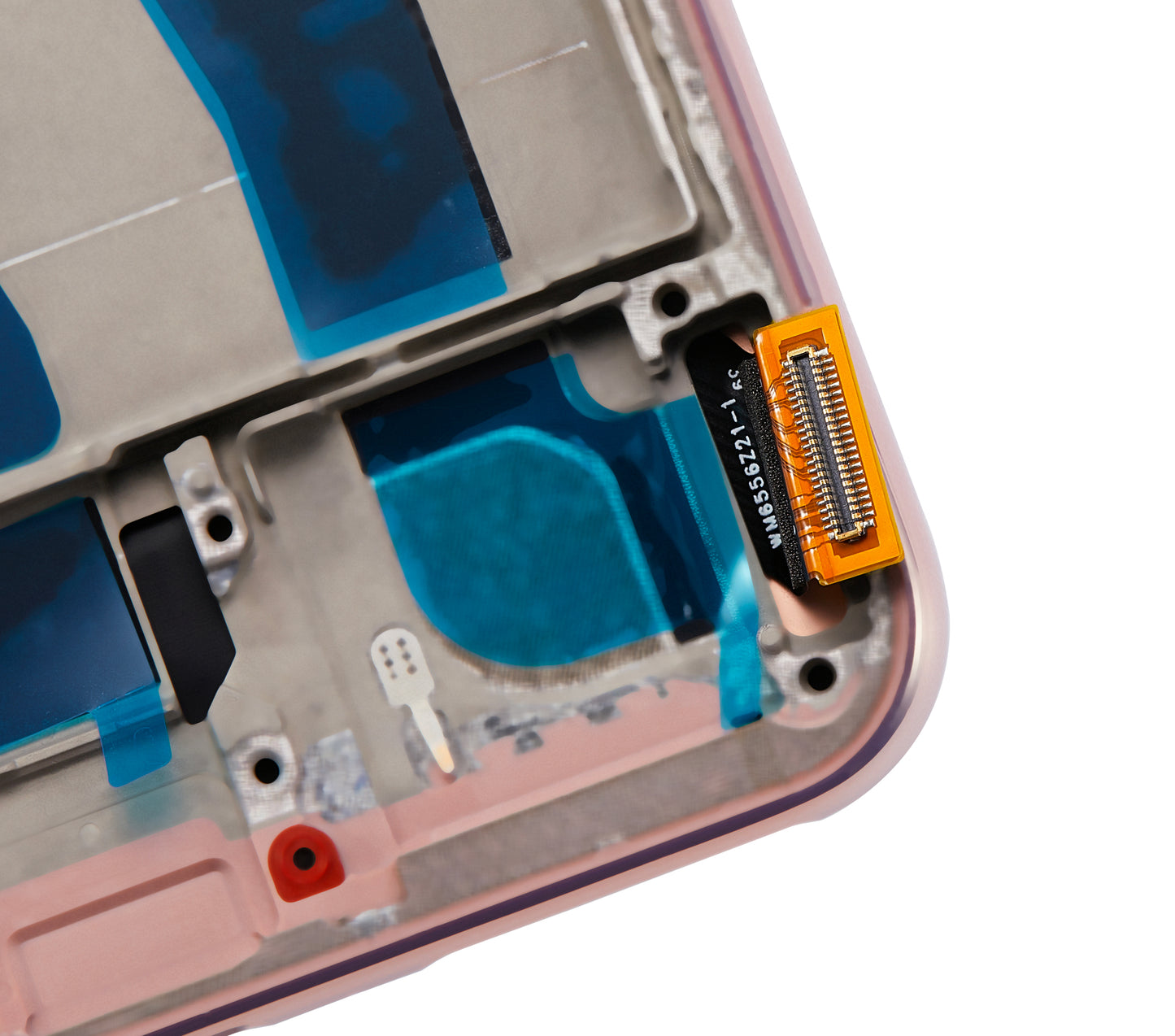 OLED Assembly With Frame For Xiaomi Mi 11 Lite / Xiaomi Mi 11 Lite 5G (Refurbished) (Peach Pink) - compatible device spare part image SKU 107082114605 - image 3
