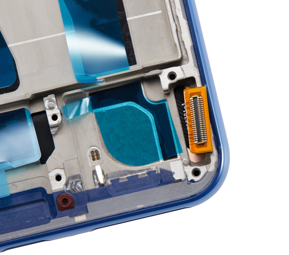 OLED Assembly With Frame For Xiaomi Mi 11 Lite / Xiaomi Mi 11 Lite 5G (Refurbished) (Bubblegum Blue) - compatible device spare part image SKU 107082114606 - image 3