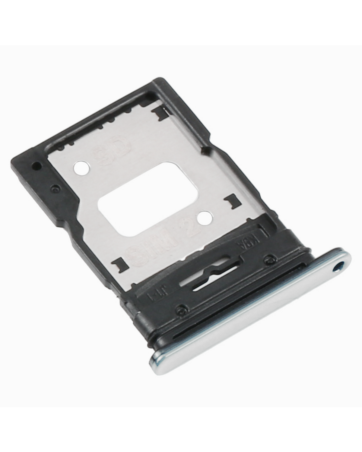 Dual Sim Card Tray For Xiaomi Mi 11 Lite (Silver) - repair component detail image SKU 107082114623 - image 2