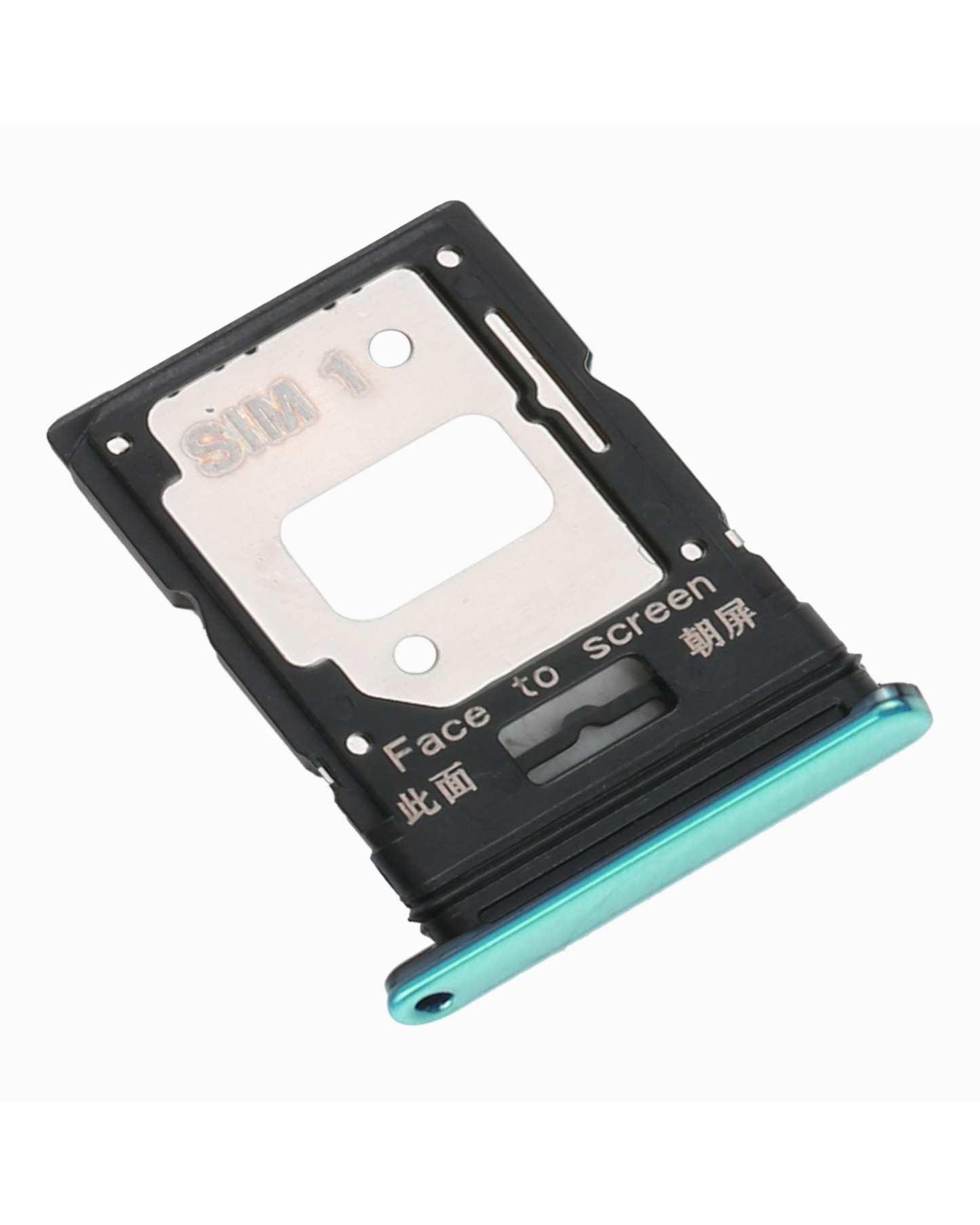 Dual Sim Card Tray For Xiaomi Mi 11 Lite (Green) - repair component detail image SKU 107082114624 - image 2