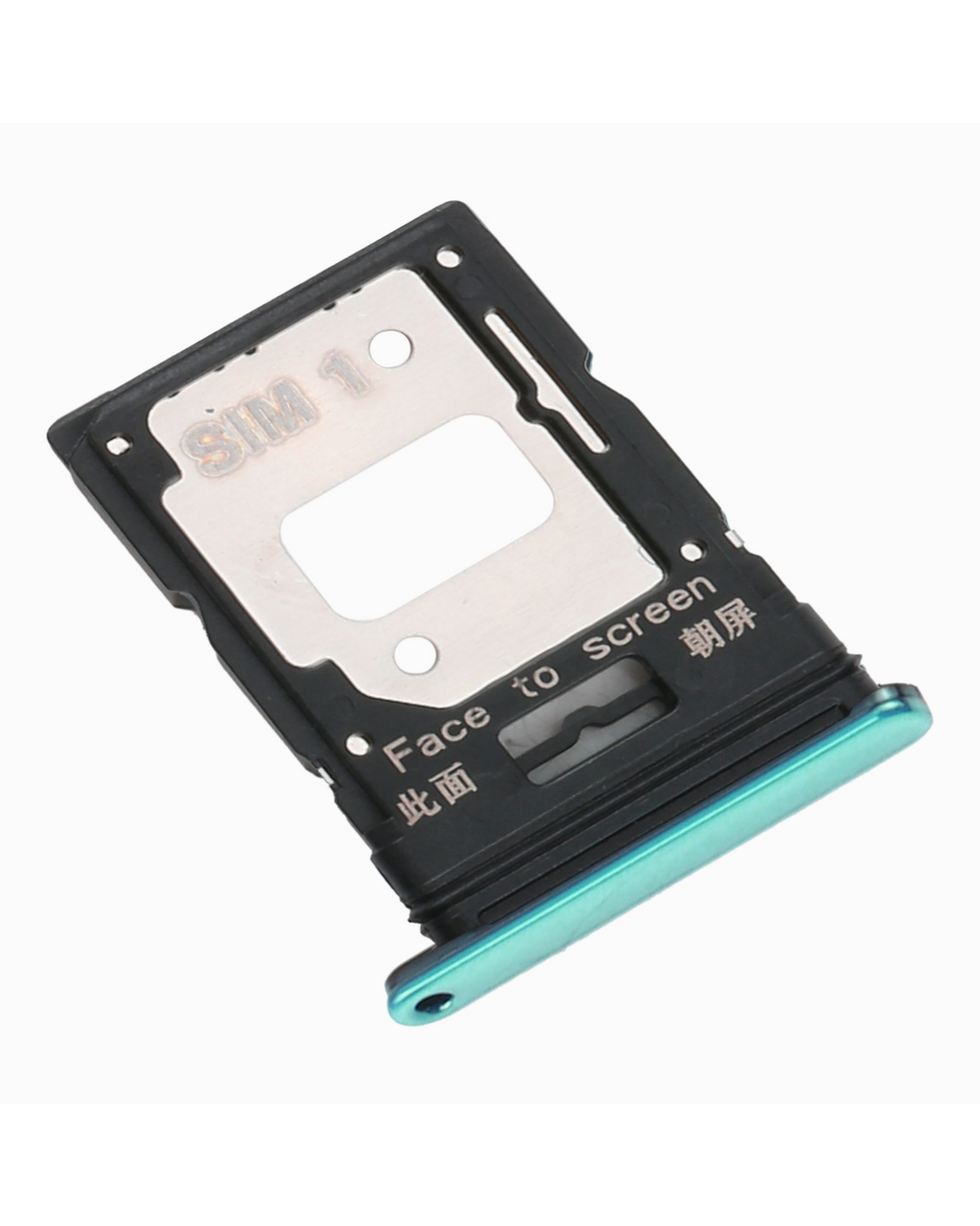 Dual Sim Card Tray For Xiaomi Mi 11 Lite (Green) - repair component detail image SKU 107082114624 - image 2