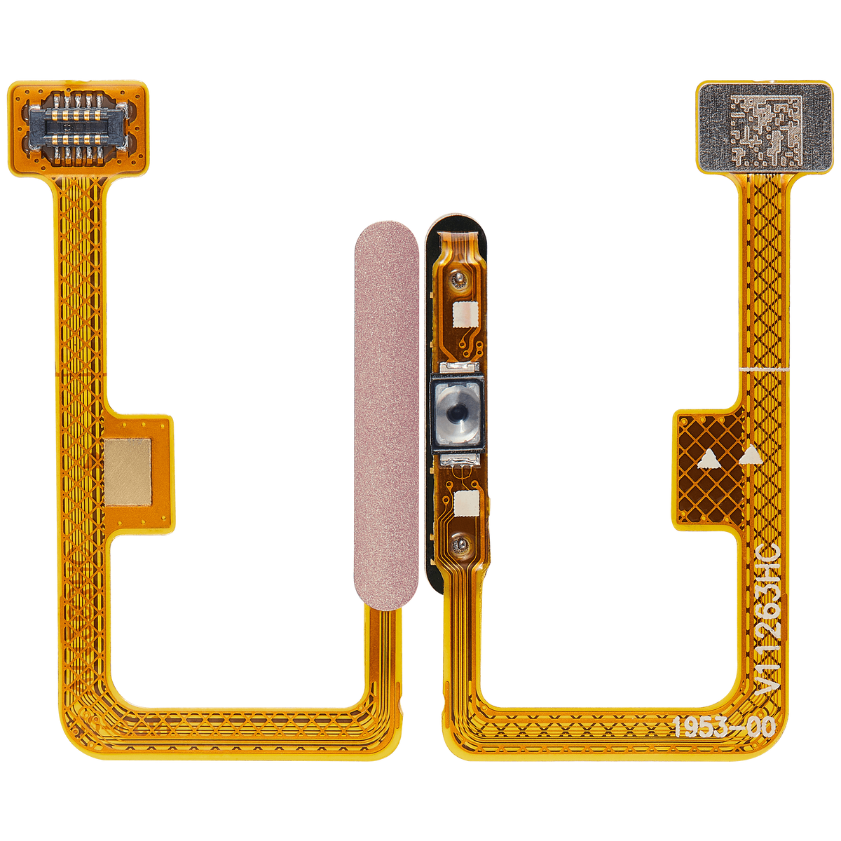 Fingerprint Reader With Flex Cable For Xiaomi Mi 11 Lite (Peach Pink) - repair component detail image SKU 107082114635 - image 2