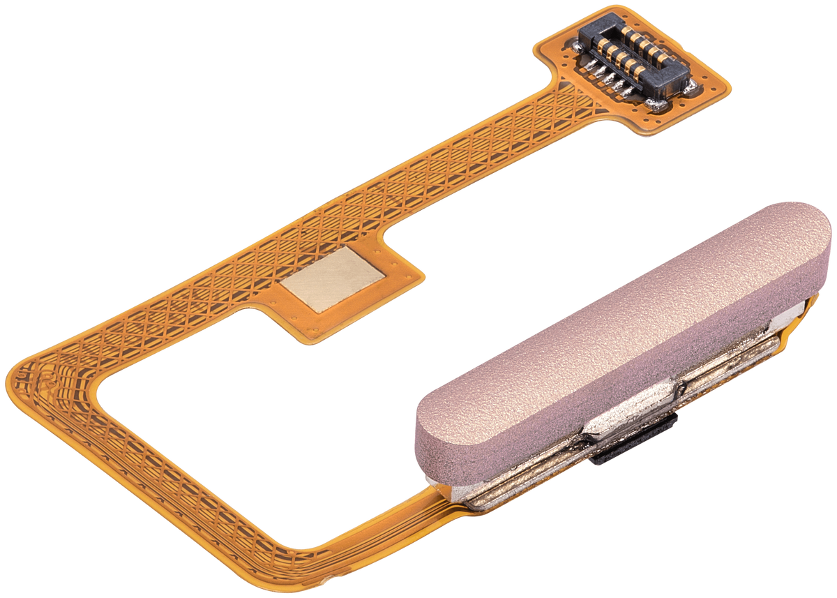 Fingerprint Reader With Flex Cable For Xiaomi Mi 11 Lite (Peach Pink) - mobile repair replacement component SKU 107082114635 - image 4