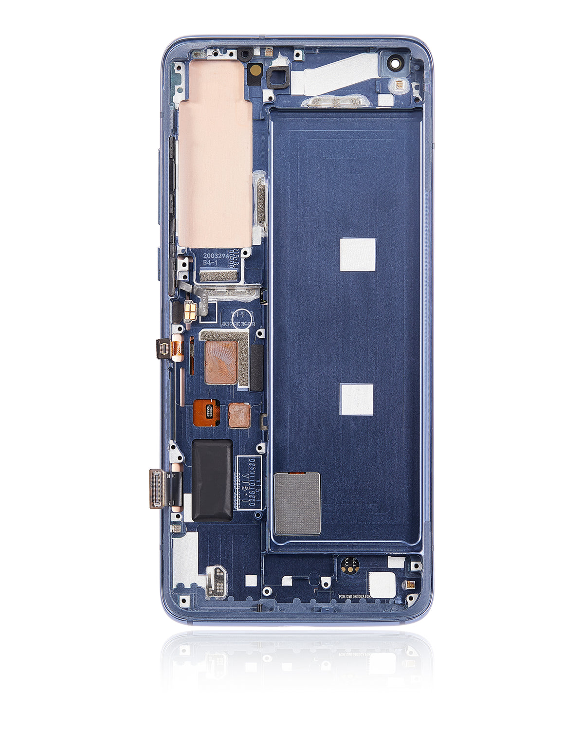 OLED Assembly With Frame For Xiaomi Mi 10 5G (Refurbished) (Twilight Gray) - replacement part product image SKU 107082114701 - image 9