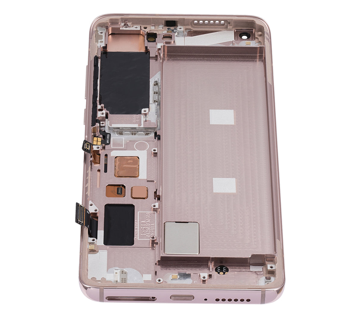 OLED Assembly With Frame For Xiaomi Mi 10 5G (Refurbished) (Peach Gold) - repair component detail image SKU 107082114702 - image 2