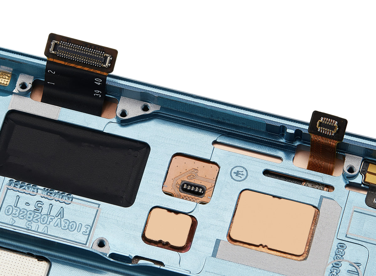 OLED Assembly With Frame For Xiaomi Mi 10 5G (Refurbished) (Coral Green) - mobile repair replacement component SKU 107082114703 - image 4