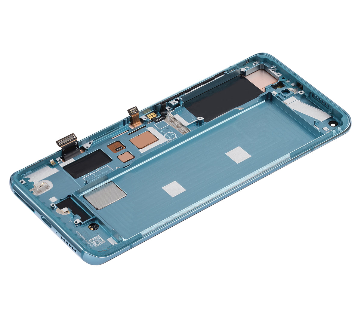 OLED Assembly With Frame For Xiaomi Mi 10 5G (Refurbished) (Coral Green) - compatible device spare part image SKU 107082114703 - image 11