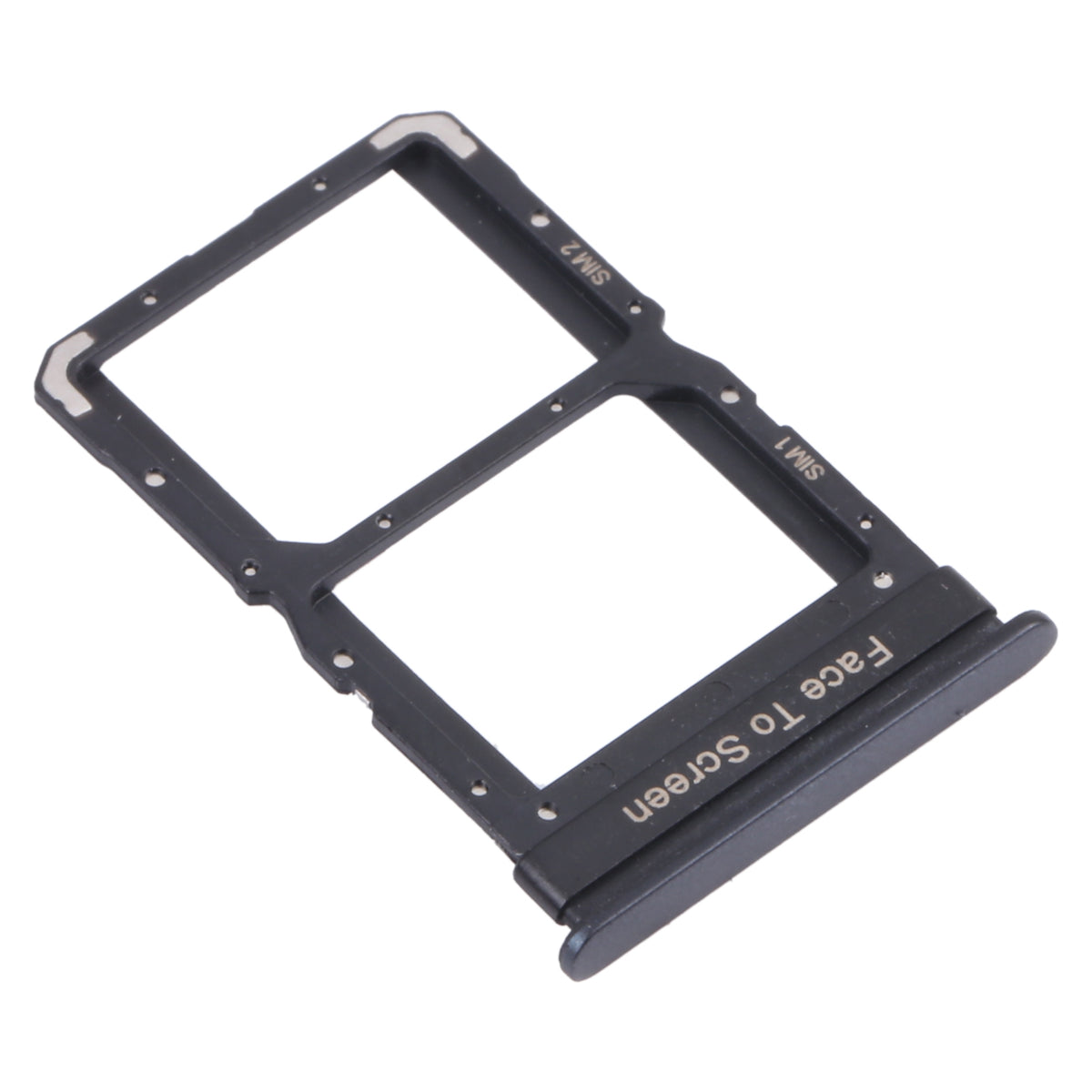 Dual Sim Card Tray For Xiaomi Mi 10 Lite 5G (Cosmic Gray) - compatible device spare part image SKU 107082114825 - image 3