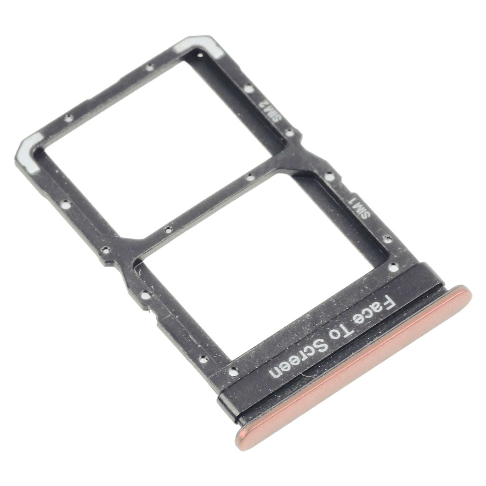 Dual Sim Card Tray For Xiaomi Mi 10 5G / Mi 10 Pro (Peach Gold) - repair component detail image SKU 107082114722 - image 2