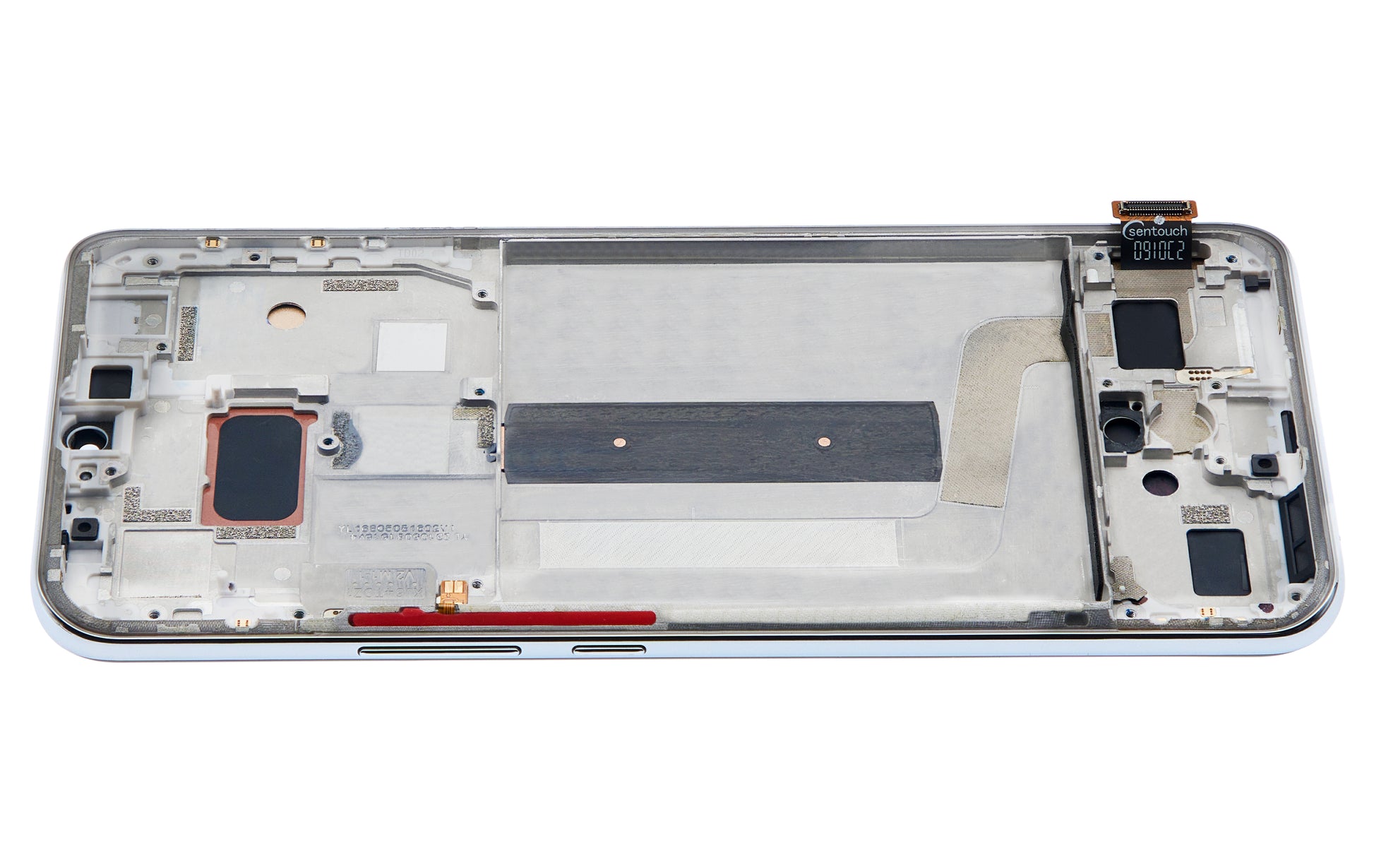 LCD Assembly With Frame For Xiaomi Mi 10 Lite 5G (Aftermarket: Incell) (Dream White) - device repair spare component image SKU 107082114804 - image 6