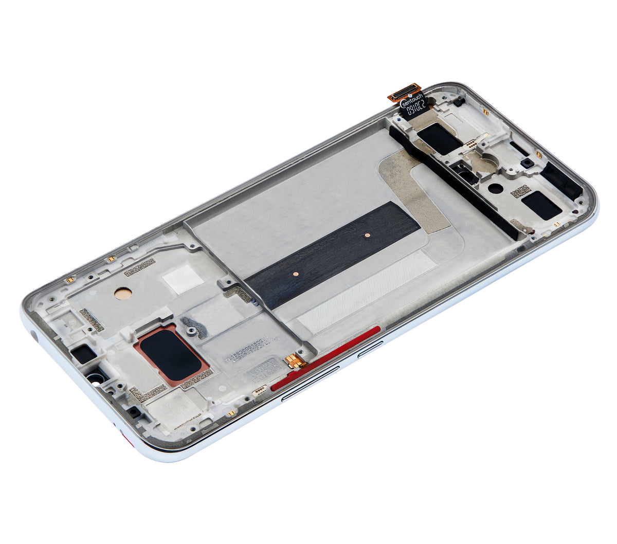 LCD Assembly With Frame For Xiaomi Mi 10 Lite 5G (Aftermarket: Incell) (Dream White) - compatible device spare part image SKU 107082114804 - image 3