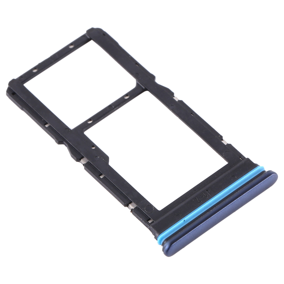 Dual Sim Card Tray For Xiaomi Mi 10T Lite 5G / Note 9 Pro 5G (Atlantic Blue) - repair component detail image SKU 107082114821 - image 2